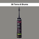 Litokol Pixel 3D 08 Terra di Bruma Mastic silicone sanitaire 300 ml - Anti-tache