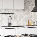 Carrelage mural Sephia Stone Mix 10x10 cm mat