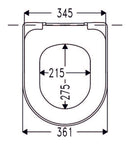 Cedo Caldera Toiletzitting/siège wc White