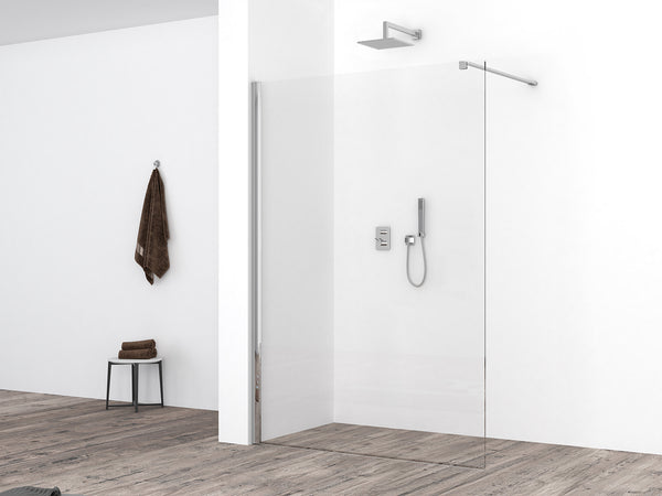Comfort inloopdouche 1400 x 2000 x 8 mm nano helder glas/chroom