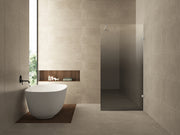 Less glasplaat rechts 900 x 2000 x 8 mm nano spiegelrook- naar helder glas