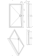 Façade avec pieds pour receveur de douche 160 x 90 x 4 cm blanc brillant