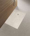 Stonea douchebak antislip composiet 900x1600x30 mm inkortbaar beige