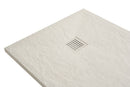 Stonea douchebak antislip composiet 900x1600x30 mm inkortbaar beige