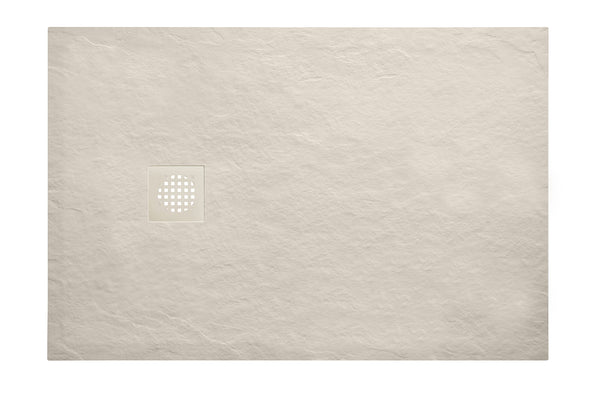 Stonea douchebak antislip composiet 900x1600x30 mm inkortbaar beige