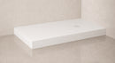 Stonea voorzetpaneel inkortbaar met potenset  90-80 x 180-150  cm mat wit