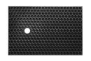 Stonea douchebak antislip composiet 1000 x 1000 x 30 mm inkortbaar mat zwart