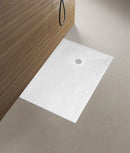 Stonea douchebak antislip composiet 1000 x 1200 x 30 mm inkortbaar mat wit