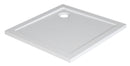luxe douchebak SMC vierkant 800x800x40 wit