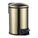 Tobin pedaalemmer softclose 3 liter geborsteld messing