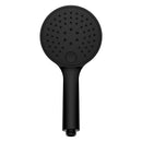 Rain handdouche 3 standen mat zwart