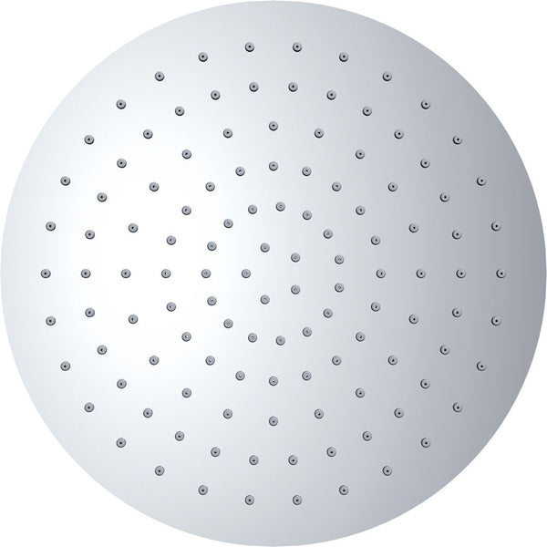 Ufo hoofddouche rond 40 cm chroom