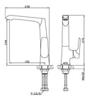 Tarma eenhendel keukenkraan chroom