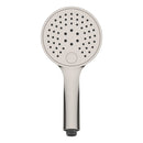 UniMatch handdouche 3 standen Ø 12 cm geborsteld staal