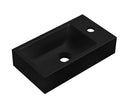 Ribbella fontein omkeerbaar 40 x 22 x 9 cm composiet mat zwart