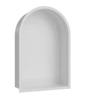 Demis inbouwnis ovaal 30 x 45 x 10 cm mat wit