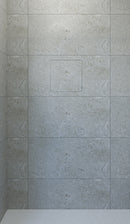 Demis inbouwnis betegelbaar 30 x 30 x 14 cm RVS