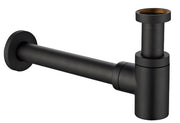 UniMatch fonteinsifon 5/4" x 32 mm mat zwart