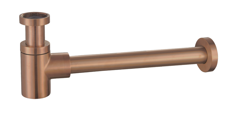 Star siphon low 5/4" x 32 mm brushed bronze copper