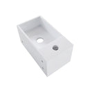 Julia fontein links 35 x 20 x 16 cm solid surface mat wit