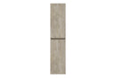 Alvara kolomkast 160x35x35 cm grijs eiken
