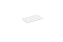 Alvara topblad 40x22 cm mat wit