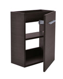 fonteinkast tbv HS fonteintje l/r 1 deur 40x21 houtnerf grijs