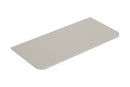 Novira topblad afgeronde hoeken 80 x 48 cm mat zand