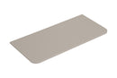 Sulora topblad afgeronde hoeken 120 x 48 cm mat beige
