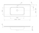 8 cm keramiek mat wit
