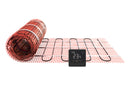 Wiesbaden by Magnum elektrische vloerverwarming set 1 m2 150 watt WiFi thermostaat zwart