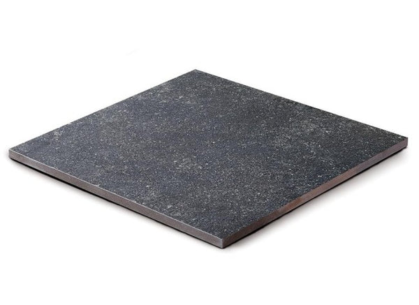 Garden tile Stone black 60x60x2cm