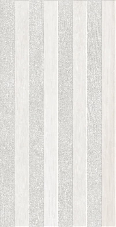 Wall tile Habitat stripe pearl 34 x 66.5 cm