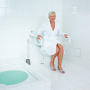 A0130101 Opklapbare Beugel Wit Kort