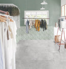 Floor tile Flora Marble Silver 60x60 cm Square - Porcelain Matt Rectified - Marble look R10