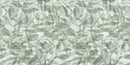 Carrelage mural rectangulaire Flora Marble Decor Green 30x60 cm – Porcelaine mate rectifiée – Décor floral