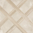Floor Tile Flora Marble Bone Decor Grip 60x60 cm - Porcelain Matt Rectified - Geometric Beige R11