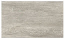 Floor Tile Saloon Silver 30x60 cm Rectangle – Ceramic Porcelain Matte Rectified R9 – Warm Wood Look Gray