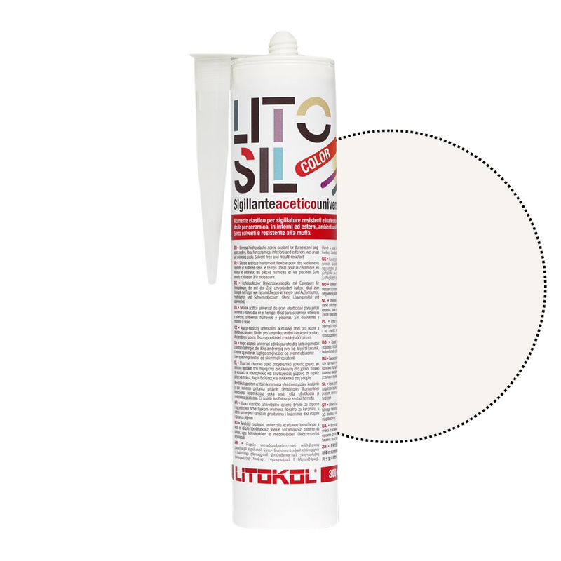 Litokol Litosil joint sealant 300 ml White 2