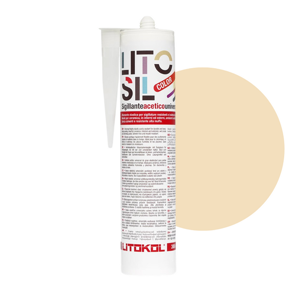 Litokol Litosil voegkit 300 ml Ivory 3