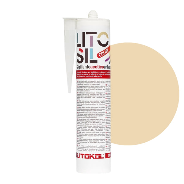 Litokol Litosil silicone sealant 300 ml Beige 1