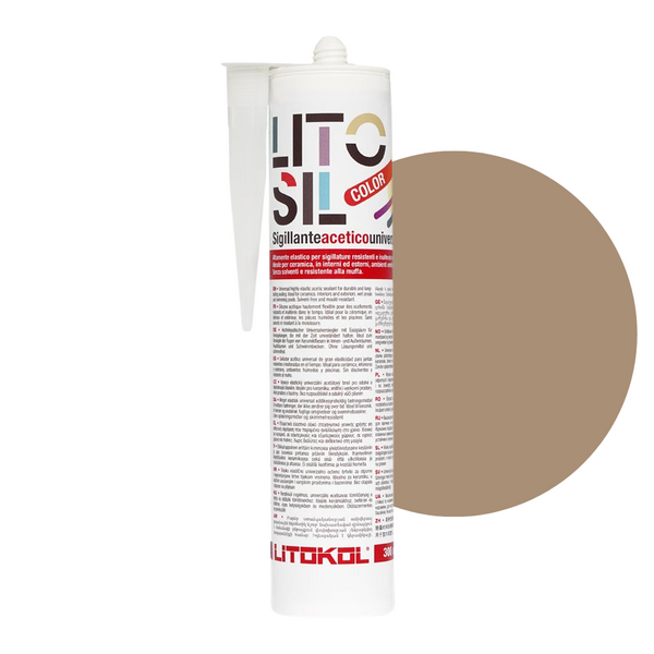 Litokol Litosil mastic silicone 300ml Beige 3