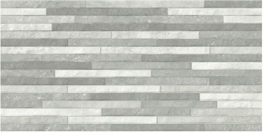 Wall tile Amstel Decor Cold 25x50 cm rectified