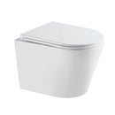 Futurbath Turin WC suspendu avec bidet - Sans bride Blanc Brillant - Abattant Soft-Close