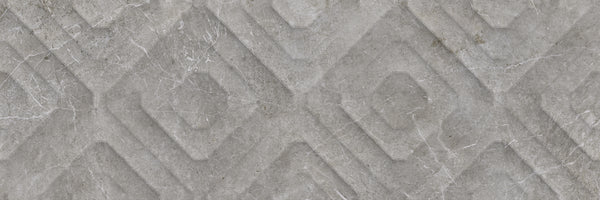 Wall tile Monreale Palazzo Gray 30x90cm