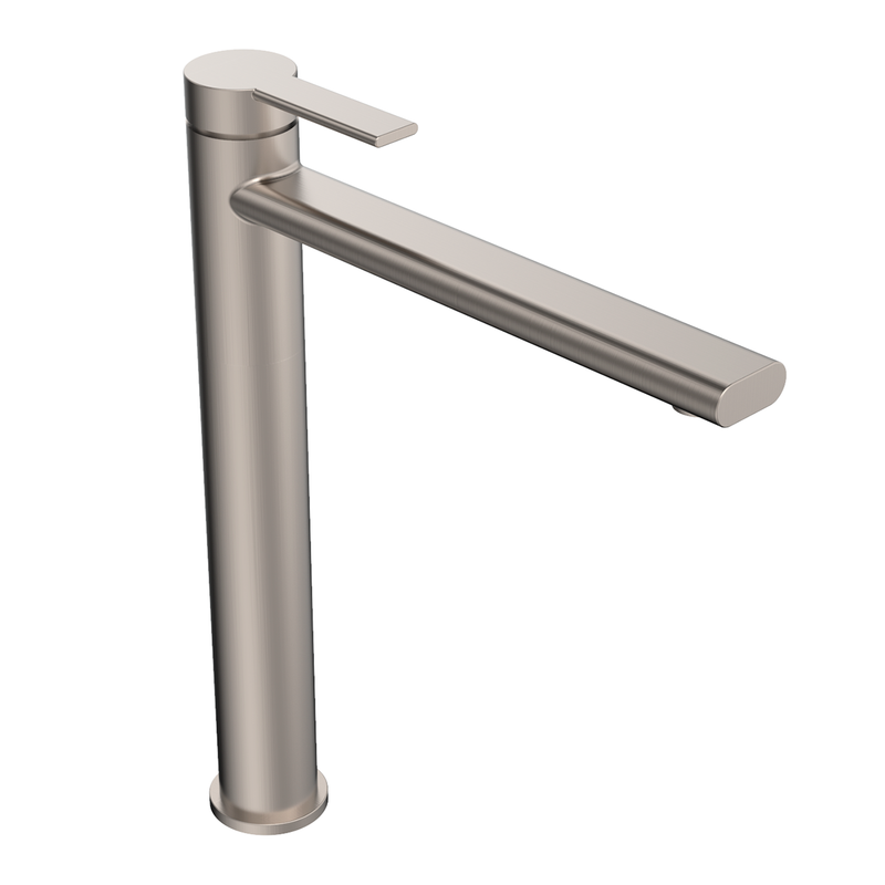 Washbasin tap Rondo by FuturBath mixer tap high brushed nickel H-29cm