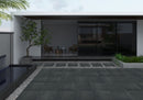 Garden tile Dinant Dark grey 60x60x2cm