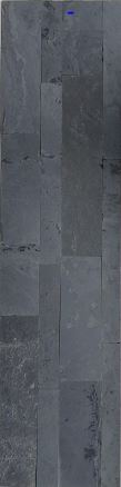 Wall tile Flex natural stone desert black interlock 15 x 60 cm