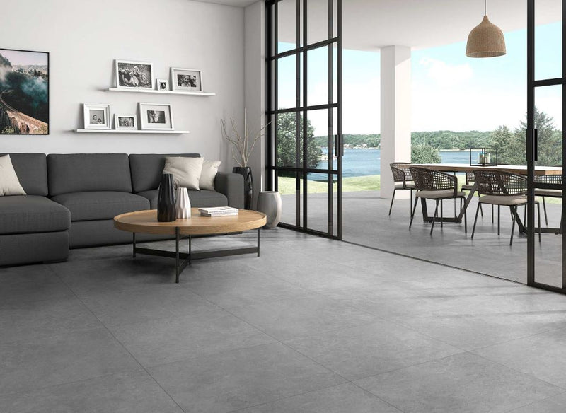 Floor tile Breccia grigio 60x60 cm