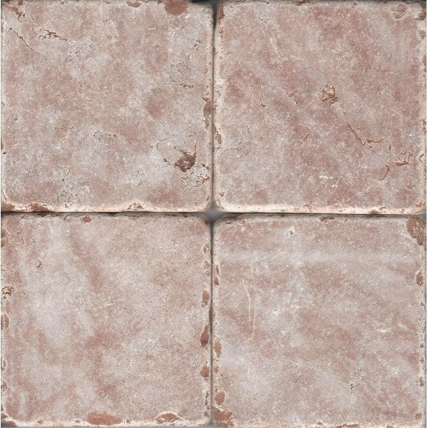 Natuursteen Rosso veron antiek 20x20x1 cm